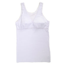 画像をギャラリービューアに読み込む, カップ付き タンクトップ 綿100% M~3L (下着 肌着 綿 レディース ノンワイヤー インナー ノンワイヤーブラ カップ付きインナー 締め付けない)