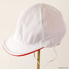 画像をギャラリービューアに読み込む, 紅白帽子 小学生 M・L 赤白帽子 体操帽子 男の子 女の子 小学校 体育 学校 運動会 入学準備 進級準備 (取寄せ)