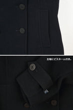 画像をギャラリービューアに読み込む, スクールコート 女子 高校生 中学生 ピーコート Pコート ショート丈 S~LL OLIVE des OLIVE 紺 グレー 女の子 学生 レディース 冬 防寒 通学 フードなし (送料無料) (在庫限り)