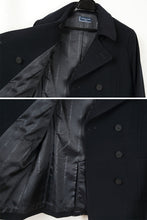 画像をギャラリービューアに読み込む, スクールコート 女子 高校生 中学生 ピーコート Pコート ショート丈 S~LL OLIVE des OLIVE 紺 グレー 女の子 学生 レディース 冬 防寒 通学 フードなし (送料無料) (在庫限り)