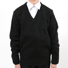 画像をギャラリービューアに読み込む, FIRST BEAT スクールニットVセーター M~3L (学生服 制服 中学生 高校生 通学 スクール ニット ウォッシャブル スクールセーター 学生 黒 紺 丸洗いOK 毛玉ができにくい) (取寄せ)