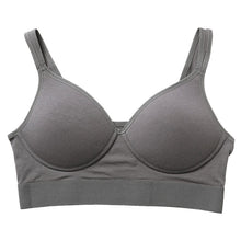 画像をギャラリービューアに読み込む, ノンワイヤー モールドカップブラ ノンワイヤーブラ SS S M L ブラジャー 綿 締め付けない モールドブラ シンプル コットン レディース 女性 インナー 下着 シンプル リラックス