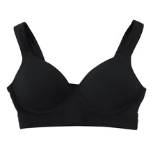 画像をギャラリービューアに読み込む, ノンワイヤー モールドカップブラ S M L LL 3L 4L ノンワイヤーブラ 綿 締め付けない 中学生 モールドブラ ナイトブラ シンプル コットン レディース インナー 下着 (在庫限り)