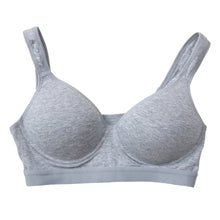 画像をギャラリービューアに読み込む, ノンワイヤー モールドカップブラ S M L LL 3L 4L ノンワイヤーブラ 綿 締め付けない 中学生 モールドブラ ナイトブラ シンプル コットン レディース インナー 下着 (在庫限り)