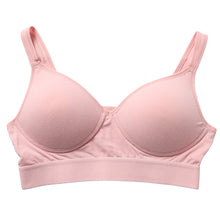 画像をギャラリービューアに読み込む, SchooLog ガールズ 綿ベア天 モールドカップブラ SS~L 高校生 中学生 コットン 子供 ジュニア スクールインナー 女の子 ブラトップ 無地 白 ピンク SS S M L