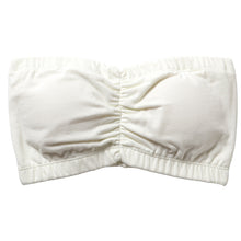 画像をギャラリービューアに読み込む, チューブトップ カップ付 ブラジャー S M L LL 3L 4L チューブブラ ノンワイヤー 綿 コットン 大きいサイズ 女性 レディース 下着 肩だし ブラトップ