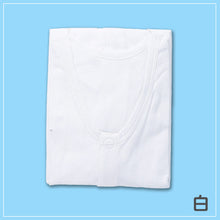 画像をギャラリービューアに読み込む, 前開きシャツ 紳士 介護 下着 7分袖 インナー 4L (綿100% マジックテープ式 ワンタッチ肌着 シャツ メンズ 男性 大きいサイズ) (在庫限り)