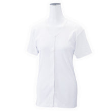 画像をギャラリービューアに読み込む, ワンタッチ肌着 婦人用マジックテープ式3分袖前開きシャツ 2枚組 S~LL (マジックテープ ボタン 前あき 下着 入院 ワンタッチ肌着 インナー 女性 婦人) (在庫限り)