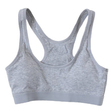 画像をギャラリービューアに読み込む, スポーツブラ ジュニア 綿 ジュニアブラ ハーフトップ 子供 130cm~165cm ハーフトップブラ 小学生 130 140 150 160 白 黒 中学生 女子 ブラジャー ジュニア用 下着 女の子 インナー シンプル (在庫限り)