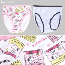 画像をギャラリービューアに読み込む, 女の子 綿100% 柄おまかせショーツ スヌーピー 2枚組 140~160cm (女子 キャラクター 下着 パンツ コットン 小学生 女児 ガールズ) (取寄せ)