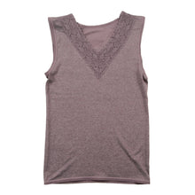 画像をギャラリービューアに読み込む, ソフトフィットであたたかい 遠赤背当て付きベスト M~LL (レディース ノースリーブ 肌着 下着 保温 あたたかい 防寒 L) (婦人肌着)