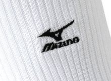 画像をギャラリービューアに読み込む, ミズノ クルーソックス メンズ 3足組 24-26cm・26-28cm (スクールソックス ワンポイント 男子 靴下 白 ソックス スポーツソックス 通学 スポーツ クルー丈) (紳士靴下)