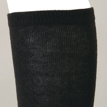 画像をギャラリービューアに読み込む, ハイソックス 32cm丈 無地 靴下 レディース 23-25cm (スクールソックス 白 黒 女子 中学生 スクール ソックス 通学) (婦人靴下)