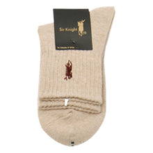 画像をギャラリービューアに読み込む, Sir-Knight ワンポイント刺繍入りソックス 22 - 24cm レディース 婦人 ソックス 靴下 クルーソックス 綿混 くつした くつ下 コットン 学生 通学 制服 小学生 中学生 高校生