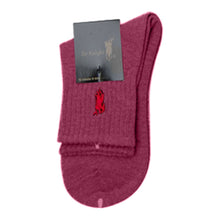 画像をギャラリービューアに読み込む, Sir-Knight ワンポイント刺繍入りソックス 22 - 24cm レディース 婦人 ソックス 靴下 クルーソックス 綿混 くつした くつ下 コットン 学生 通学 制服 小学生 中学生 高校生