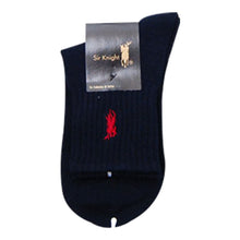 画像をギャラリービューアに読み込む, Sir-Knight ワンポイント刺繍入りソックス 22 - 24cm レディース 婦人 ソックス 靴下 クルーソックス 綿混 くつした くつ下 コットン 学生 通学 制服 小学生 中学生 高校生