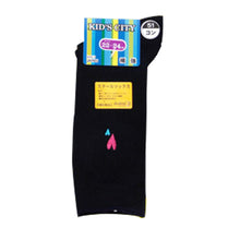 画像をギャラリービューアに読み込む, スクールソックス ワンポイント クルーソックス 16-18cm~22-24cm (白 紺 黒 ソックス 無地 男子 女子 キッズ クルー丈 靴下 スクール 学生 学校 通学) (子供靴下) (在庫限り)