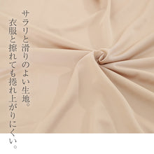 画像をギャラリービューアに読み込む, スリップ ワンピース ペチコート ペチワンピ 夏 ロング インナー ワンピースの下 レディース キャミソール 75cm丈 M・L 透け防止 下着 肌着 透け対策 ベージュ 無地 ノースリーブ