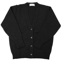 画像をギャラリービューアに読み込む, スクール カーディガン 女子 vネック ウール 学生 130cm~170cm 制服 ニット 女子 男子 スクールニット 小学生 中学生 洗える 毛玉 日本製 130 140 150 160 170 (取寄せ)