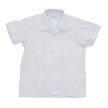 画像をギャラリービューアに読み込む, トンボ学生服 開襟シャツ 半袖 男子 140cmB・150cmB・BS~BLL (スクールシャツ 制服 学生服 シャツ カッターシャツ ゆったり 大きいサイズ 180cm 190cm) (取寄せ)