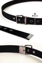 画像をギャラリービューアに読み込む, 黒光りの1本ピン 作業用ベルト 110cm・130cm (ベルト 作業服 作業着 カジュアル ワーキング)