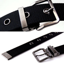 画像をギャラリービューアに読み込む, 黒光りの1本ピン 作業用ベルト 110cm・130cm (ベルト 作業服 作業着 カジュアル ワーキング)
