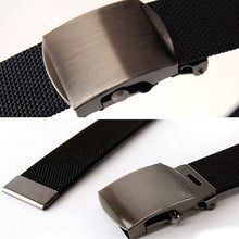 画像をギャラリービューアに読み込む, 黒光りのバックル 作業用ベルト 110cm・130cm (ベルト 作業服 作業着 カジュアル ワーキング)