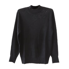 画像をギャラリービューアに読み込む, ハイネック メンズ ニット S~3L ビジネス カジュアル オフィス 秋 冬 ウール 防寒 大きいサイズ メンズニット メンズセーター 無地 シンプル スリム 薄手