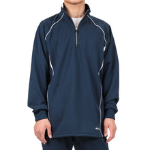 画像をギャラリービューアに読み込む, ギャレックス 長袖体操服 校名プリントあり 4L Galax 体操着 ゆったり 紺 ネイビー 中学生 中学校 女の子 男の子 襟付き ファスナー 子供 長そで 大きいサイズ (送料無料) (在庫限り)