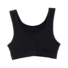 画像をギャラリービューアに読み込む, 体育deインナー ジュニアブラ カップ付き ハーフトップ 140cm~165cm ジュニア ブラジャー 子供 キッズ 下着 インナー 女の子 ファーストブラ ダンス かぶりタイプ ガールズ 女児 カップ内蔵 140 150 160