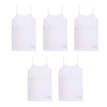 画像をギャラリービューアに読み込む, 体育deインナー キャミソール 子供 カップ付き インナー ジュニア 5枚セット 140cm~165cm 小学生 女の子 下着 女子 中学生 キッズ カップ付きキャミソール 女児 ソフトカップ 140 150 160