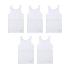 画像をギャラリービューアに読み込む, 【5枚セット】体育deインナー 女児 ハーフインタンクトップ 140cm~165cm (スポーツインナー)