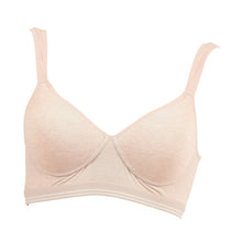 画像をギャラリービューアに読み込む, スポーツブラ レディース スポブラ ブラジャー ノンワイヤー モールドブラ 綿混 M~LL モールドカップ 締め付けない ジュニア 下着 インナー