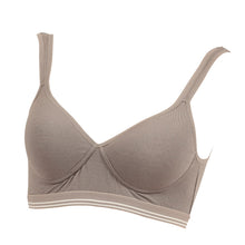 画像をギャラリービューアに読み込む, スポーツブラ レディース スポブラ ブラジャー ノンワイヤー モールドブラ 綿混 M~LL モールドカップ 締め付けない ジュニア 下着 インナー