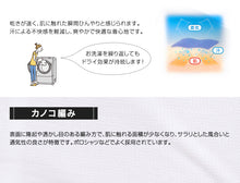画像をギャラリービューアに読み込む, さらっ感 メンズ カノコ 半袖V首シャツ M~LL (インナー 紳士肌着 男 アンダーウェア V首) (在庫限り)