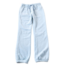 画像をギャラリービューアに読み込む, ルームパンツ レディース パジャマ ボトム もこもこ 部屋着 ルームウェア マイクロファイバー 水色 LL かわいい ふわふわ ズボン 冬 冷え防止 LL (在庫限り)