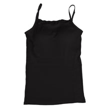 画像をギャラリービューアに読み込む, ブラトップ キャミソール カップ付き レース レディース M~LL (下着 カップ付 インナー ブラキャミ 綿100% ゆったり 締め付けない コットン) (在庫限り)