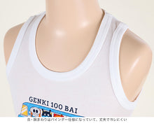 画像をギャラリービューアに読み込む, アンパンマン 男児 柄おまかせ ランニングシャツ 2枚組 95~110cm (子供 キッズ ランニングシャツ 2枚組) (在庫限り)