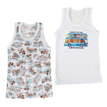 画像をギャラリービューアに読み込む, アンパンマン 男児 柄おまかせ ランニングシャツ 2枚組 95~110cm (子供 キッズ ランニングシャツ 2枚組) (在庫限り)