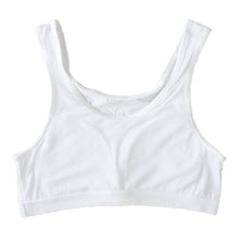 画像をギャラリービューアに読み込む, ハーフトップ メッシュ 運動 スポーツ 下着 女子 140cm~165cm (スポーツブラ 中学生 ジュニア スポブラ 女の子 女子 体育 部活 インナー) (在庫限り)