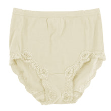 画像をギャラリービューアに読み込む, ショーツ 綿100% レディース M~LL (綿 下着 パンツ 婦人 レース リブ コットン インナー) (在庫限り)