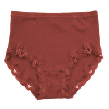 画像をギャラリービューアに読み込む, ショーツ 綿100% レディース M~LL (綿 下着 パンツ 婦人 レース リブ コットン インナー) (在庫限り)