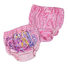 画像をギャラリービューアに読み込む, プリキュア 女児ショーツ キミとアイドルプリキュア♪ オールスターズ 2枚組 100 110 120 130cm パンツ 下着 子供 女の子 キッズ インナー 2枚セット まとめ買い 2P コットン cotton 大人気 人気キャラクター プリキュアシリーズ バンダイ BANDAI