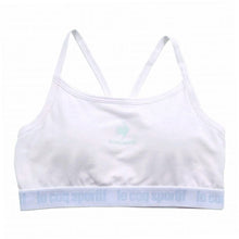 画像をギャラリービューアに読み込む, スポーツブラ ジュニアブラ ジュニア 綿混 キッズ 中学生 小学生 ルコック 150~165cm (150cm 160cm ハーフトップ 下着 ブラジャー 女の子 女子 ノンワイヤーブラ スポーツブラジャー スクール カップ付きインナー パッド付 ドライ) (在庫限り)