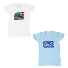 画像をギャラリービューアに読み込む, 仮面ライダーゼッツ tシャツ 半袖 キッズ 男の子 インナー 2枚組 100 110 120 cm 子供 肌着 下着 男児 子供服 仮面ライダー まとめ買い 2P 綿混 丸首 シャツ 半袖 大人気 人気キャラクター 保育園 幼稚園 ホワイト 白 水色 ブルー 青 サックス