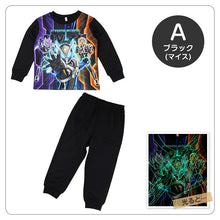 画像をギャラリービューアに読み込む, 光るパジャマ 仮面ライダー 長袖 男の子 パジャマ 仮面ライダーマイス キッズ 光る 上下セット 100 110 120 130 cm 男児 子供 ルームウェア トレーナー 秋 冬 お泊り保育 パジャマ上下 ルームウエア 部屋着 寝巻き 寝間着 綿混