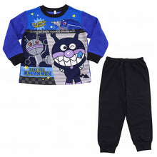 画像をギャラリービューアに読み込む, 男児 ばいきんまん バイキンマン アンパンマン 光るパジャマ 裏起毛 95cm~110cm ( 男の子 あったか アンパンマン 95cm 100cm 110cm もぐりん だだんだん ルームウェア 男児 ) (在庫限り)