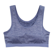 画像をギャラリービューアに読み込む, ハーフトップ スポーツブラ モールドカップ 速乾 TCベア天 150cm~165cm (ブラ スポブラ 体育 ガールズ 女の子 ジュニアインナー キッズ ダンス 下着 インナー 中学生 小学生) (在庫限り)