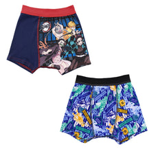 画像をギャラリービューアに読み込む, 鬼滅の刃 ボクサーブリーフ 男児 2枚組 110cm~140cm (きめつ 竈門炭治郎 我妻善逸 嘴平伊之助 冨岡義勇 煉獄杏寿郎 120cm 130cm 下着 男の子 入園 入園祝い 入園準備) (在庫限り)