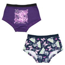画像をギャラリービューアに読み込む, 鬼滅の刃 女児 ショーツ ボクサーショーツ 2枚組 110cm~140cm (女児ショーツ 禰豆子 ねずこ 胡蝶しのぶ パンツ 女の子 110cm 120cm 下着 肌着 入園 入園祝い 入園準備) (在庫限り)